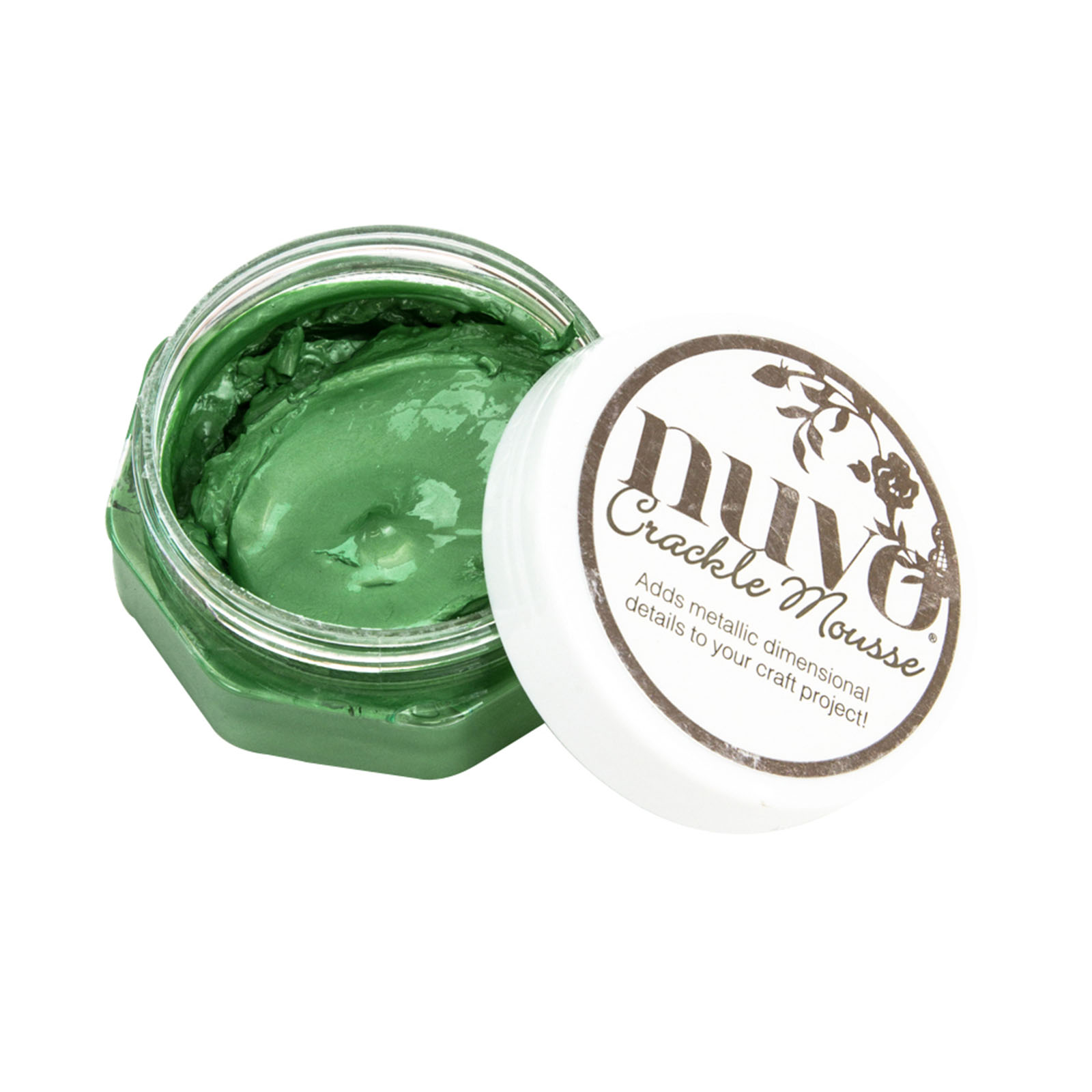 Nuvo • Crackle mousse Chameleon green