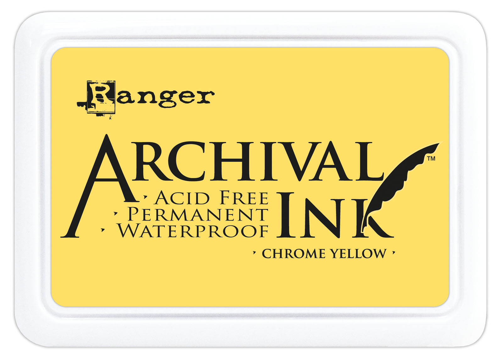 Ranger • Archival ink pad Chrome yellow