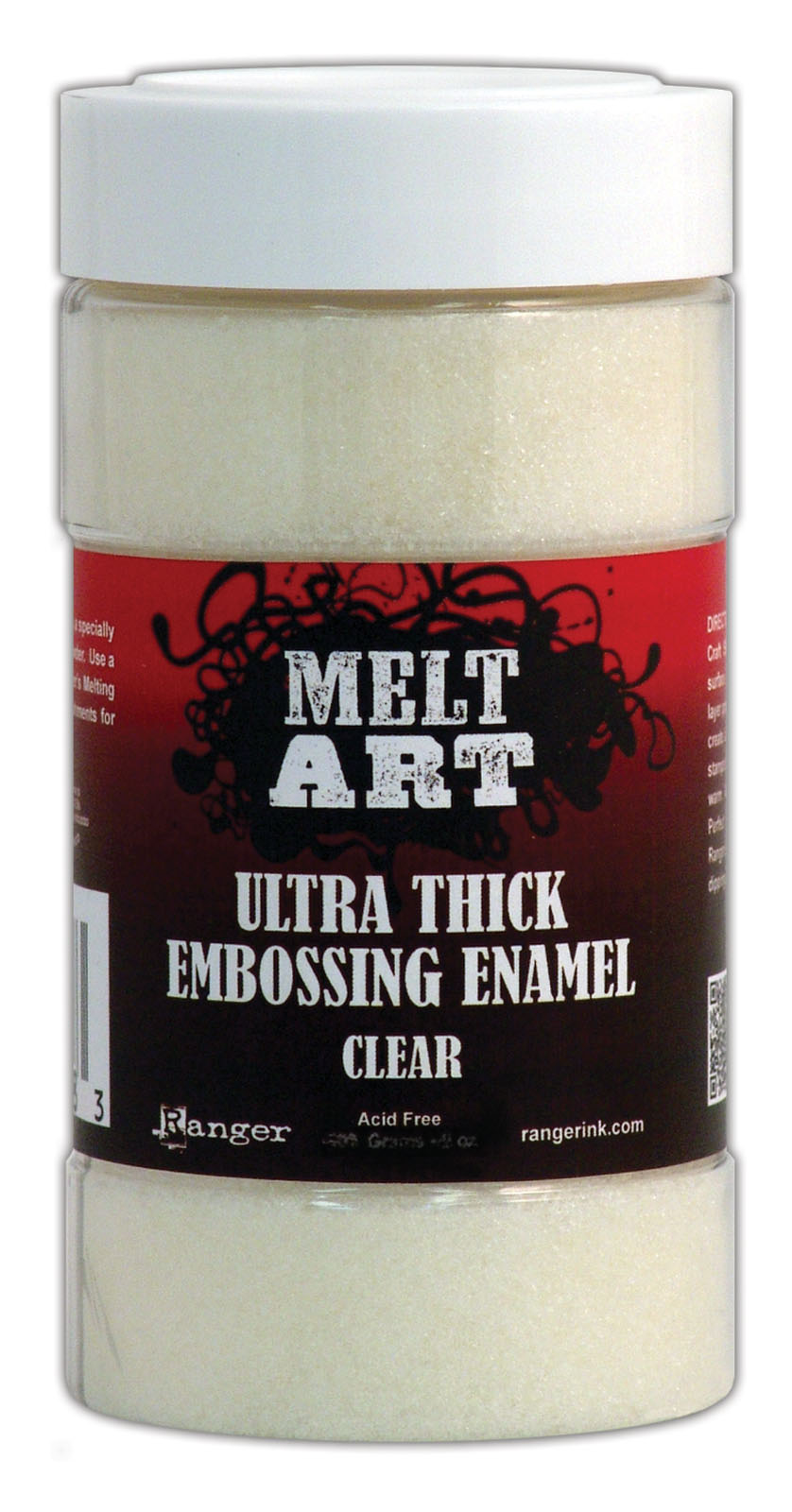 Melt art • Ultra thick Embossing Emaille Clear