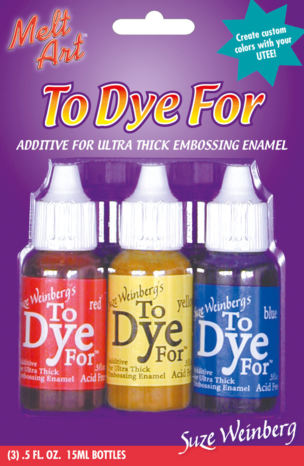 Melt art • To dye for Additive for Embossing Enamal Primary