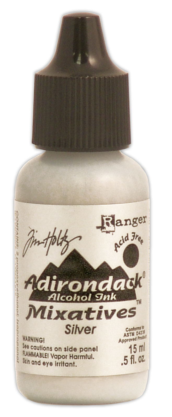 Ranger • Tim Holtz Adirondack Alcohol Ink Mixatives Silver 15ml