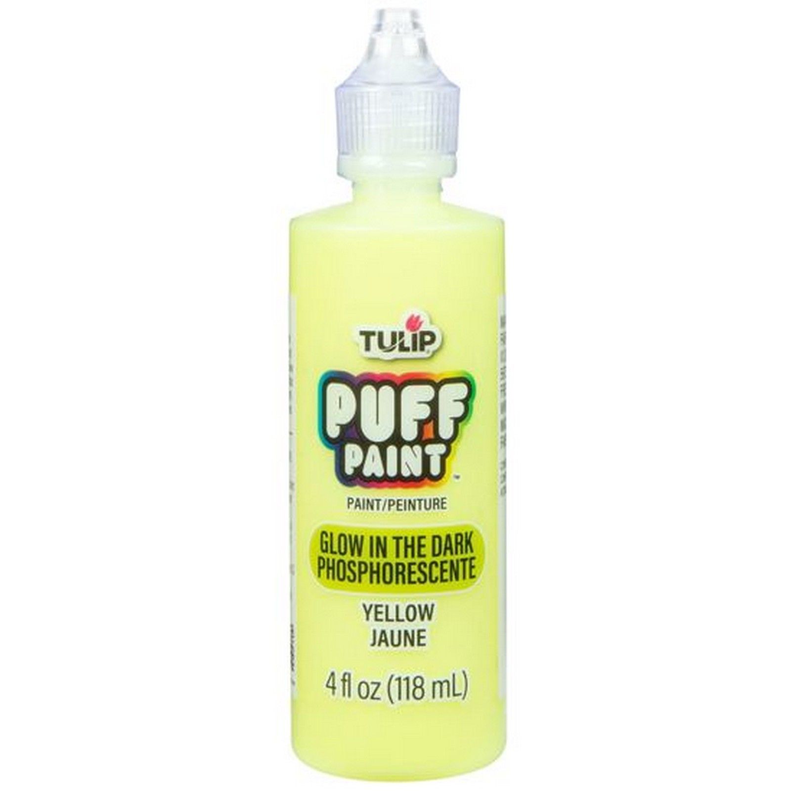 Tulip • Dimensional Fabric Paint Glow Yellow 118ml