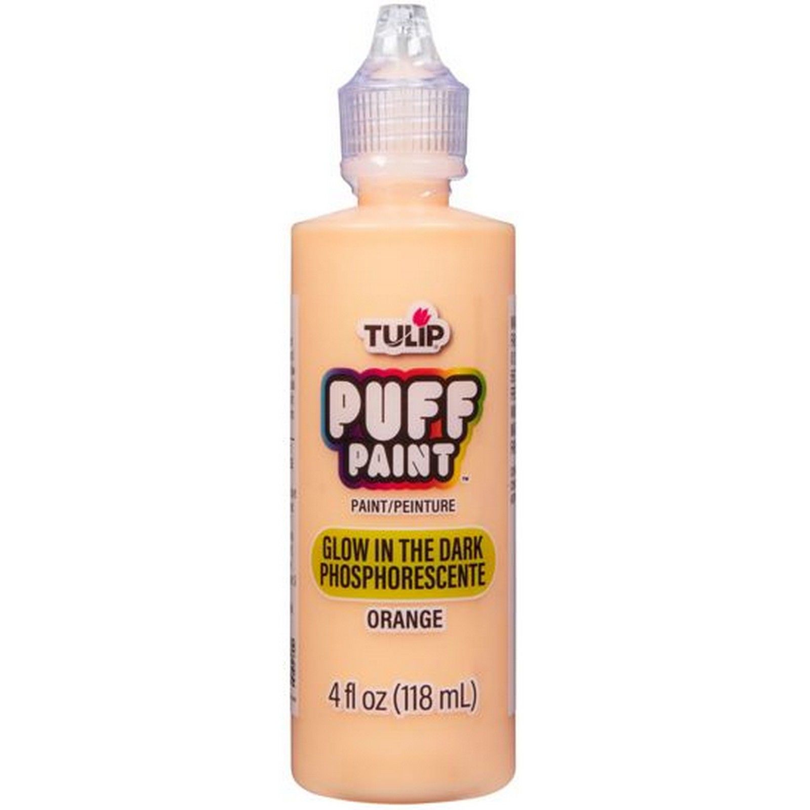 Tulip • Dimensional Fabric Paint Glow Orange 118ml