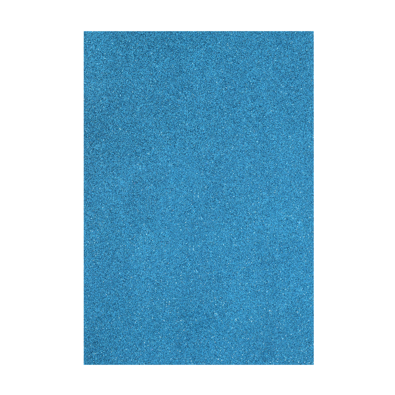 Vaessen Creative • Papier Mousse 2mm A4 Bleu Clair Pailleté 10pcs