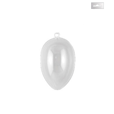 Vaessen Creative • Plastic Egg 2 Parts Pre-packed 9cm x5