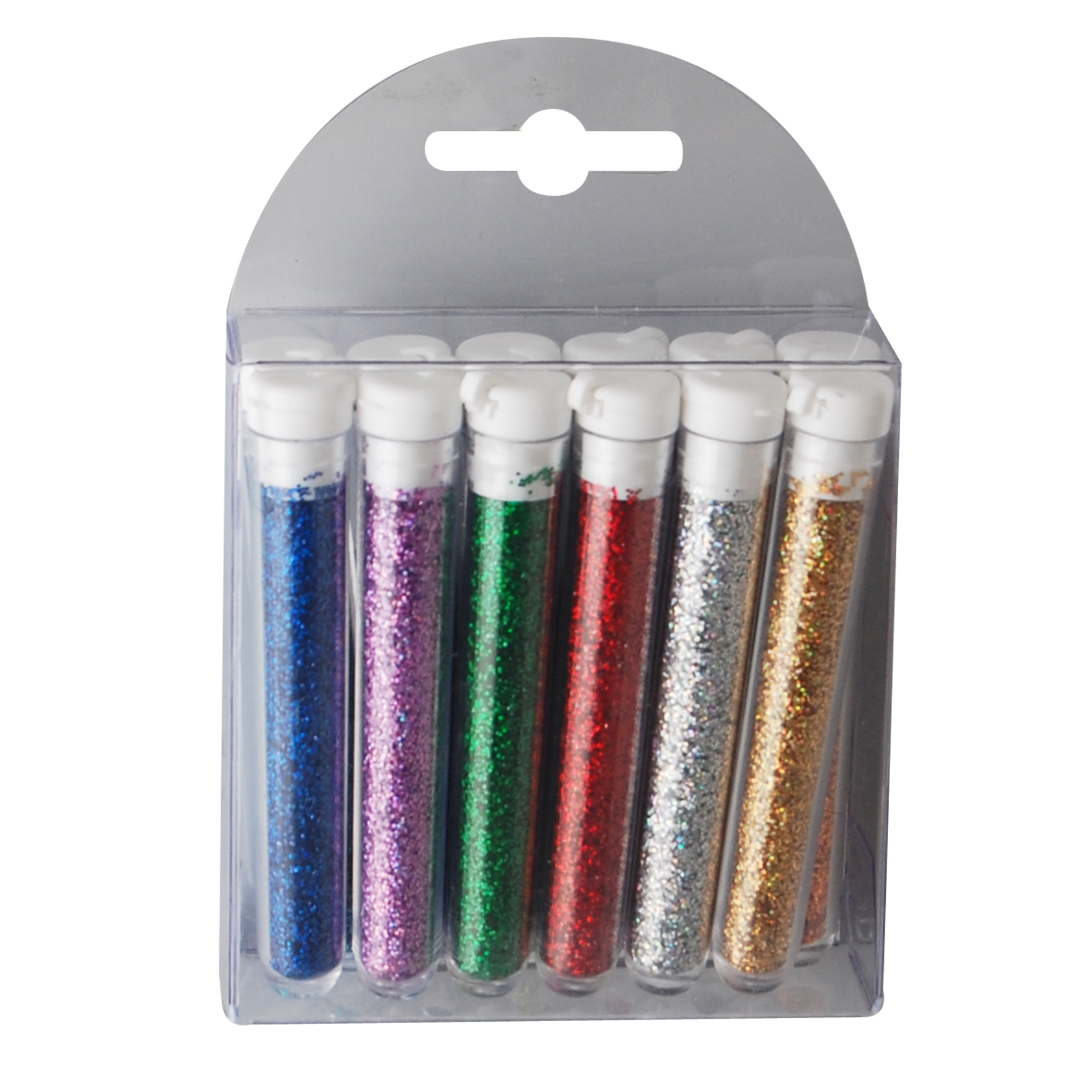 Vaessen Creative • Glitter holographic box 12 cols 3 gr.