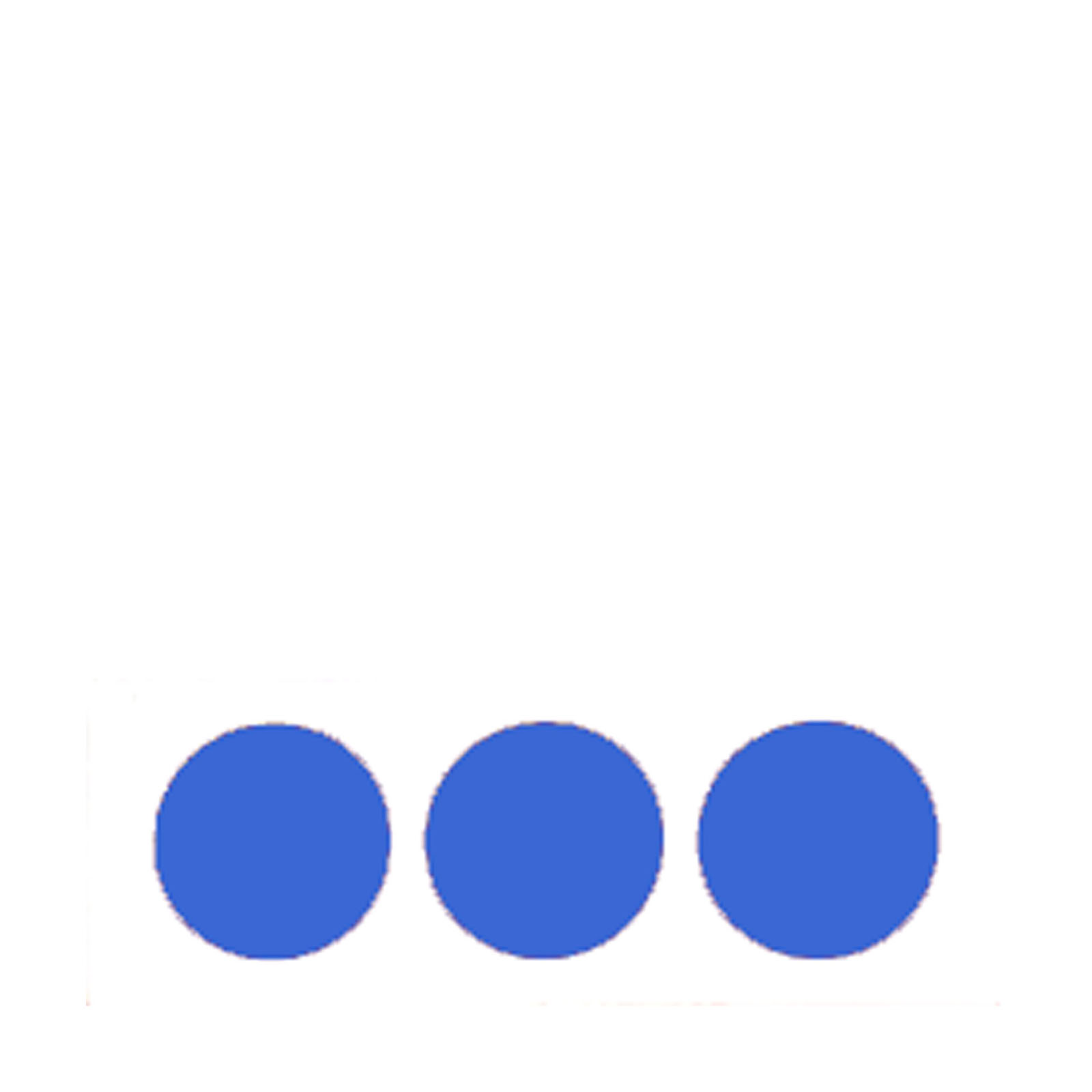 Vaessen Creative • Confetti little rounds 14 grs. Blue