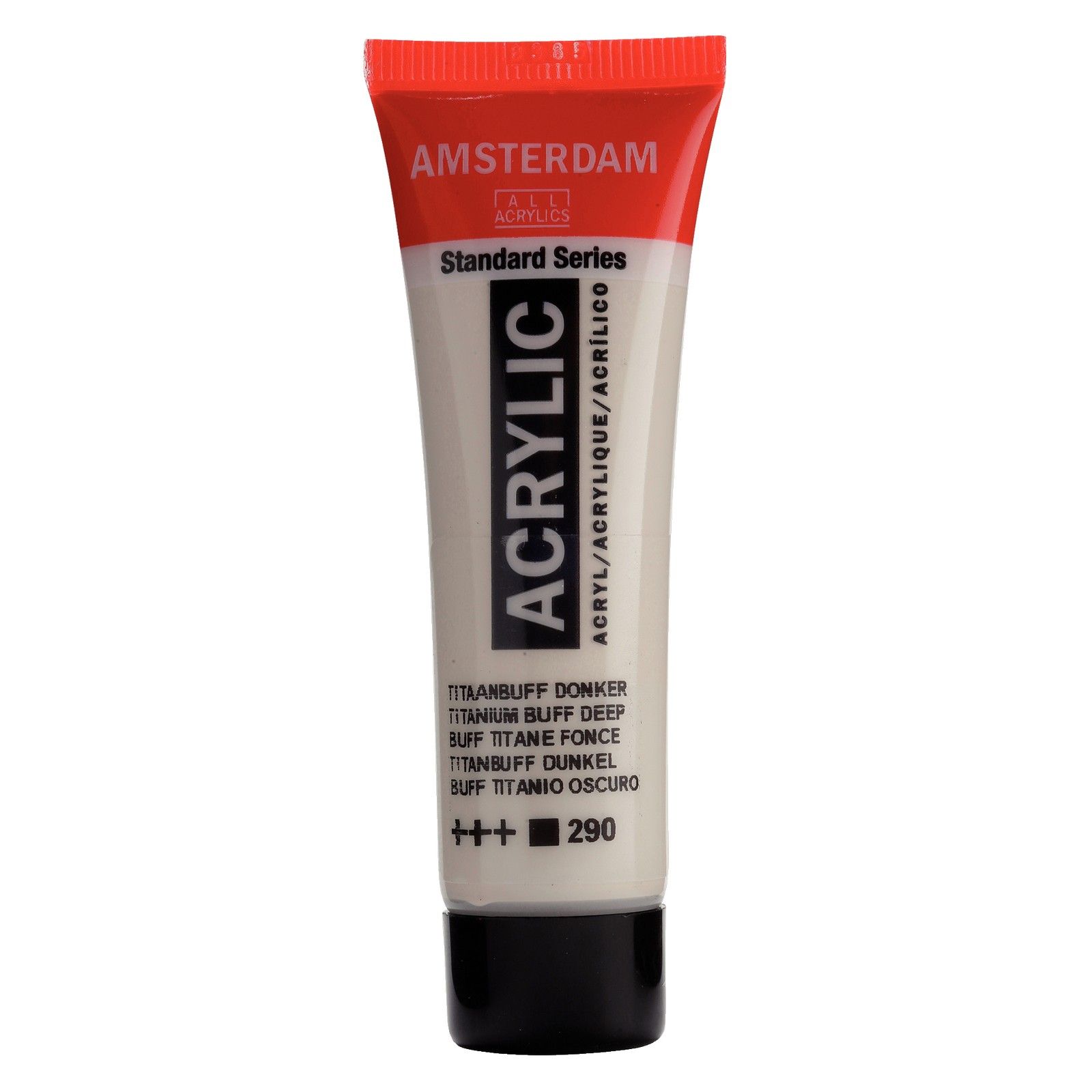 Amsterdam • Standard Series Acrylverf Tube 20ml Titaanbuff Donker 290