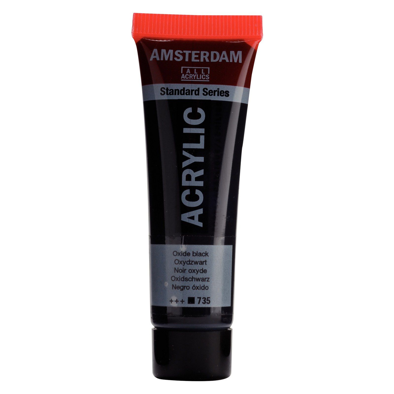 Amsterdam • Standard Series Acrylic Paint Tube Oxide Black 735 20ml