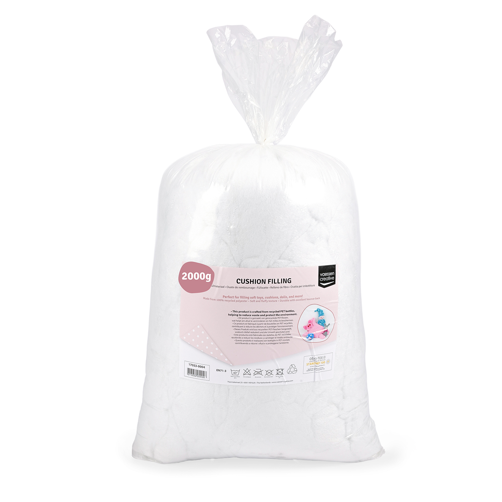 Vaessen Creative • Polyester Vulmateriaal Wit 2000g