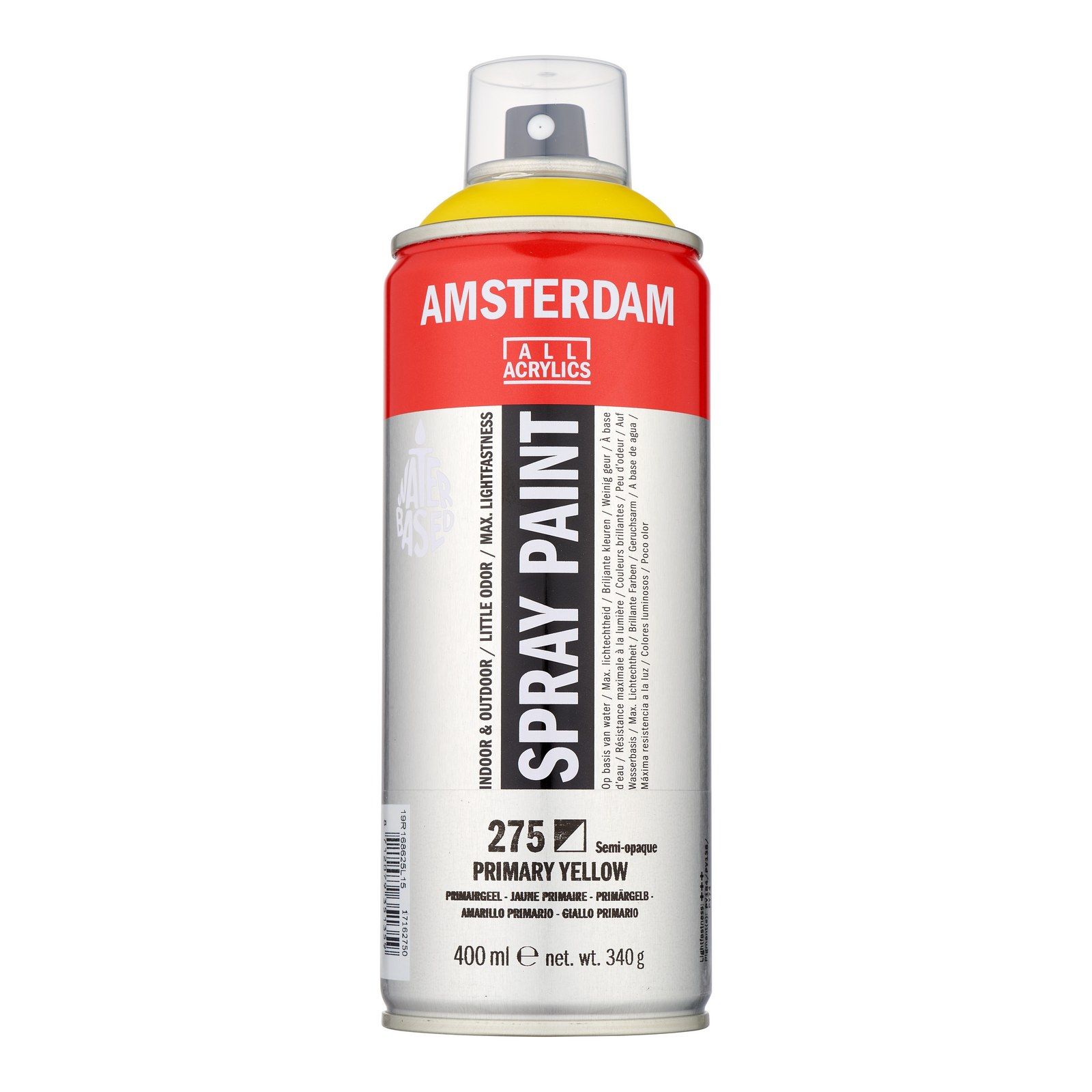 Amsterdam • Spray Paint Primary Yellow 275 400ml