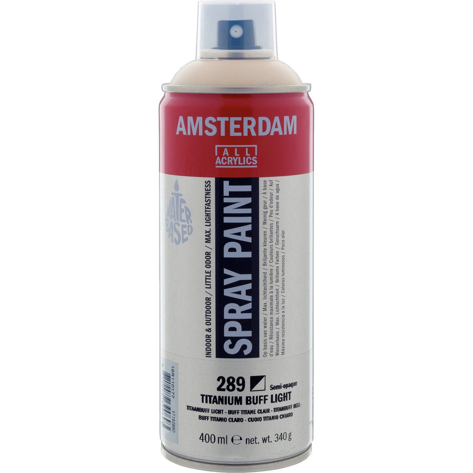 Amsterdam • Spray Paint Titaanbuff Licht 289 400ml