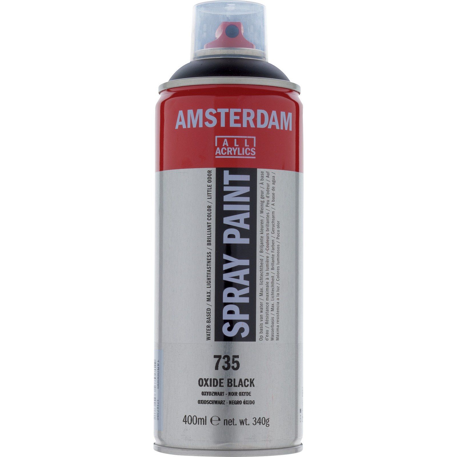 Amsterdam • Spray Paint Oxide Black 735 400ml