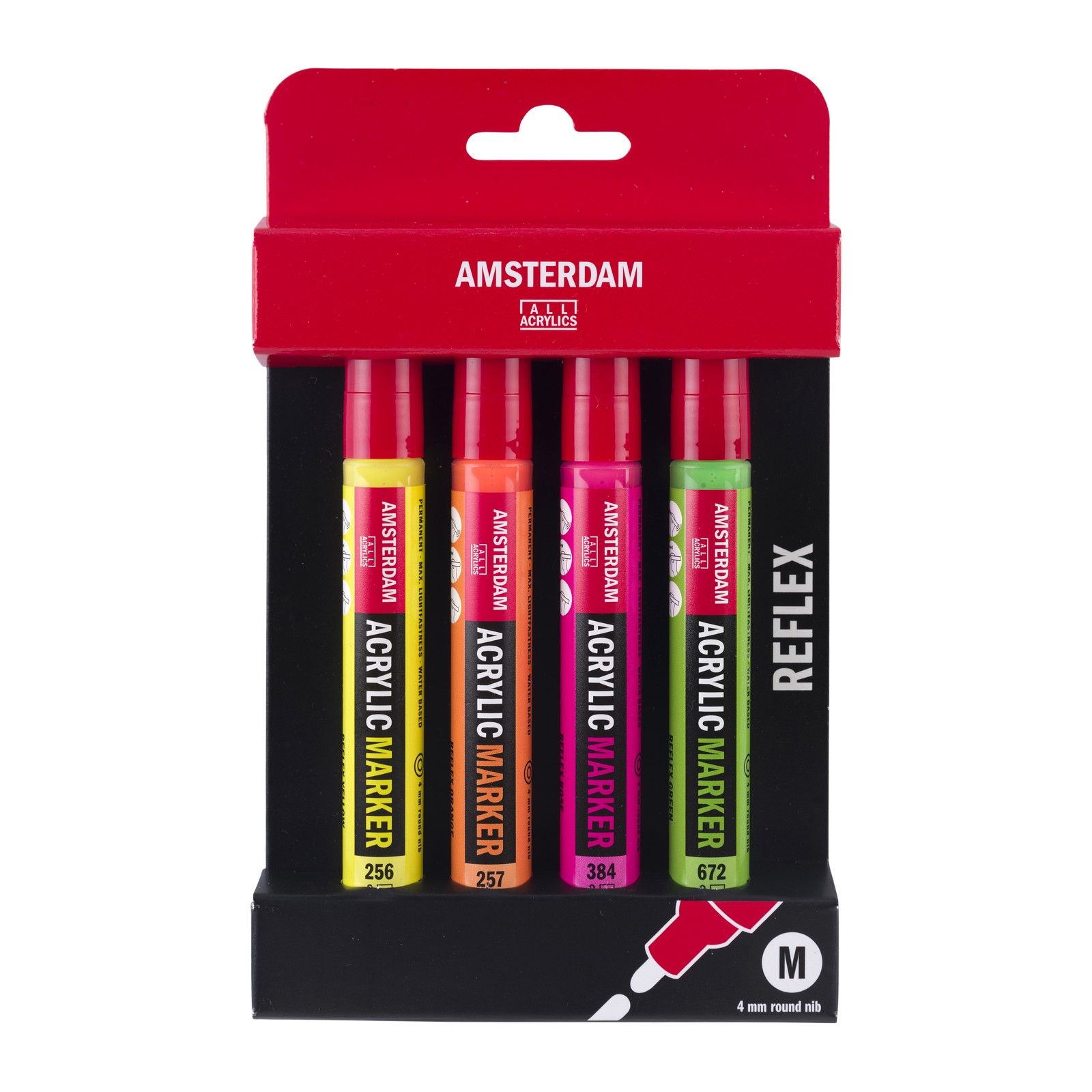 Amsterdam • Acrylmarker reflex set | 4 kleuren