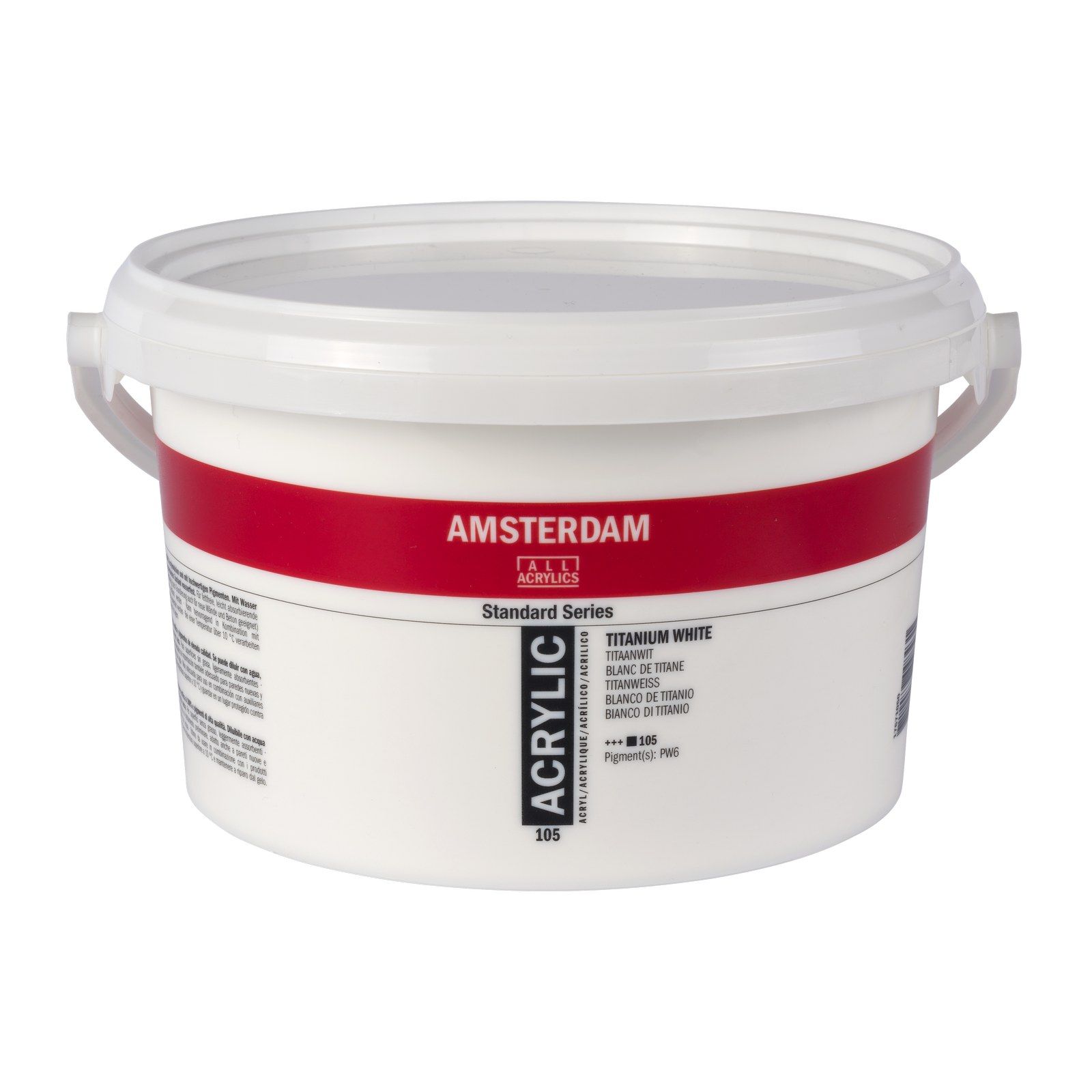 Amsterdam • Standard Series Acrylic Paint 2500ml Titaanwit 105