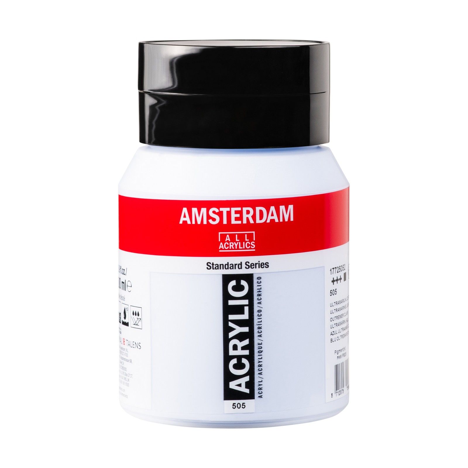 Amsterdam • Standard Series Acrylverf Pot 500ml Ultramarijn Licht 505