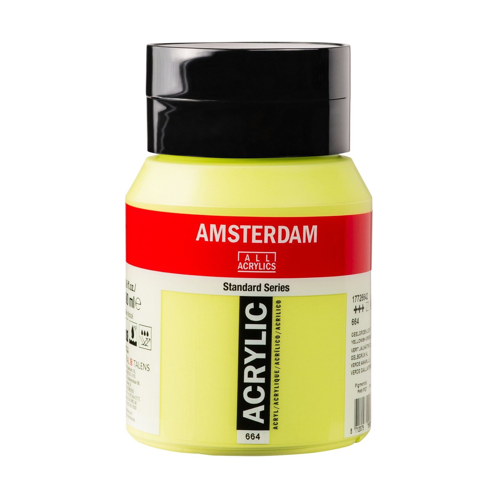 Amsterdam • Standard Series Acrylverf Pot 500ml Geelgroen Licht 664