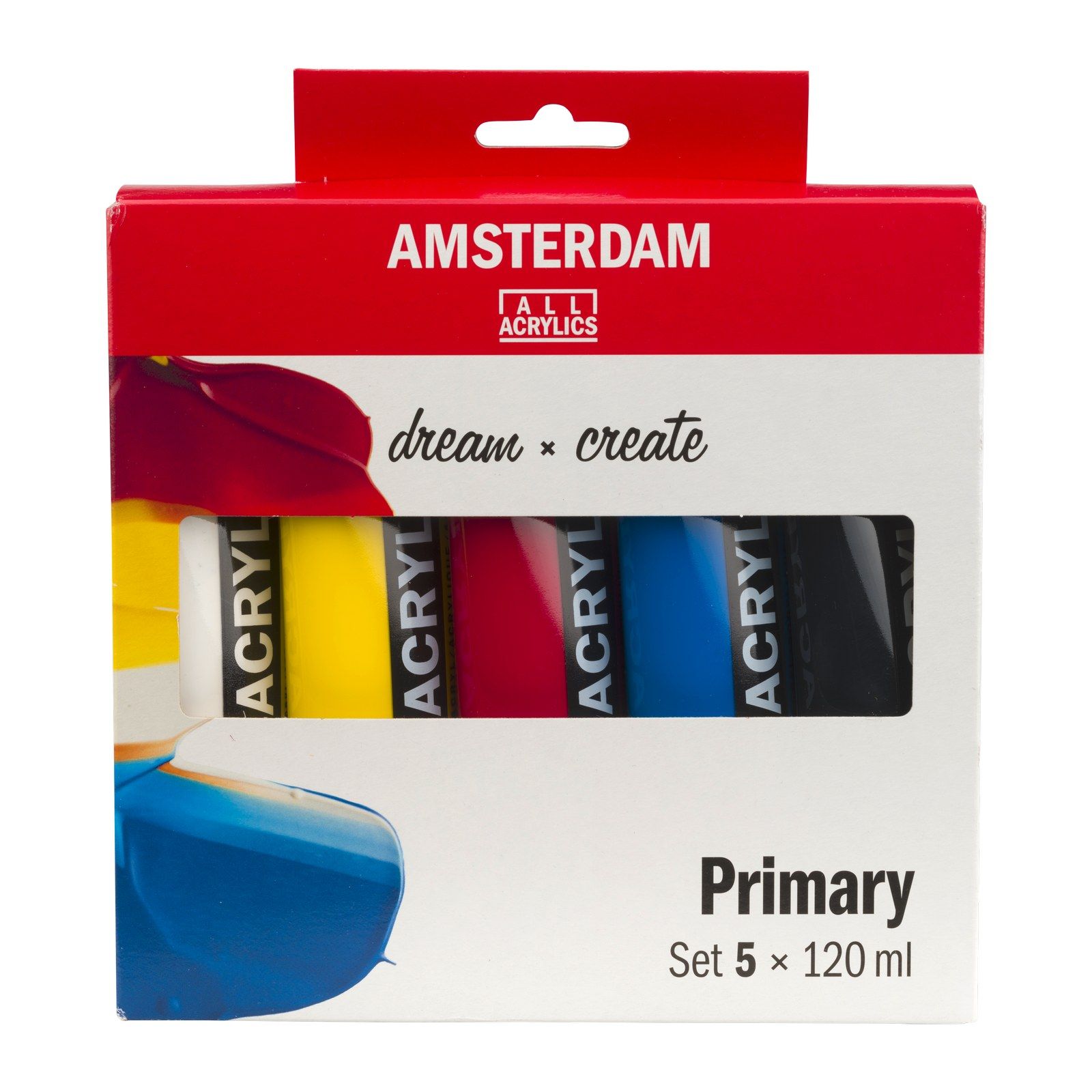 Amsterdam • Standard Series Acrylic Paint Primary Set 5x120 ml