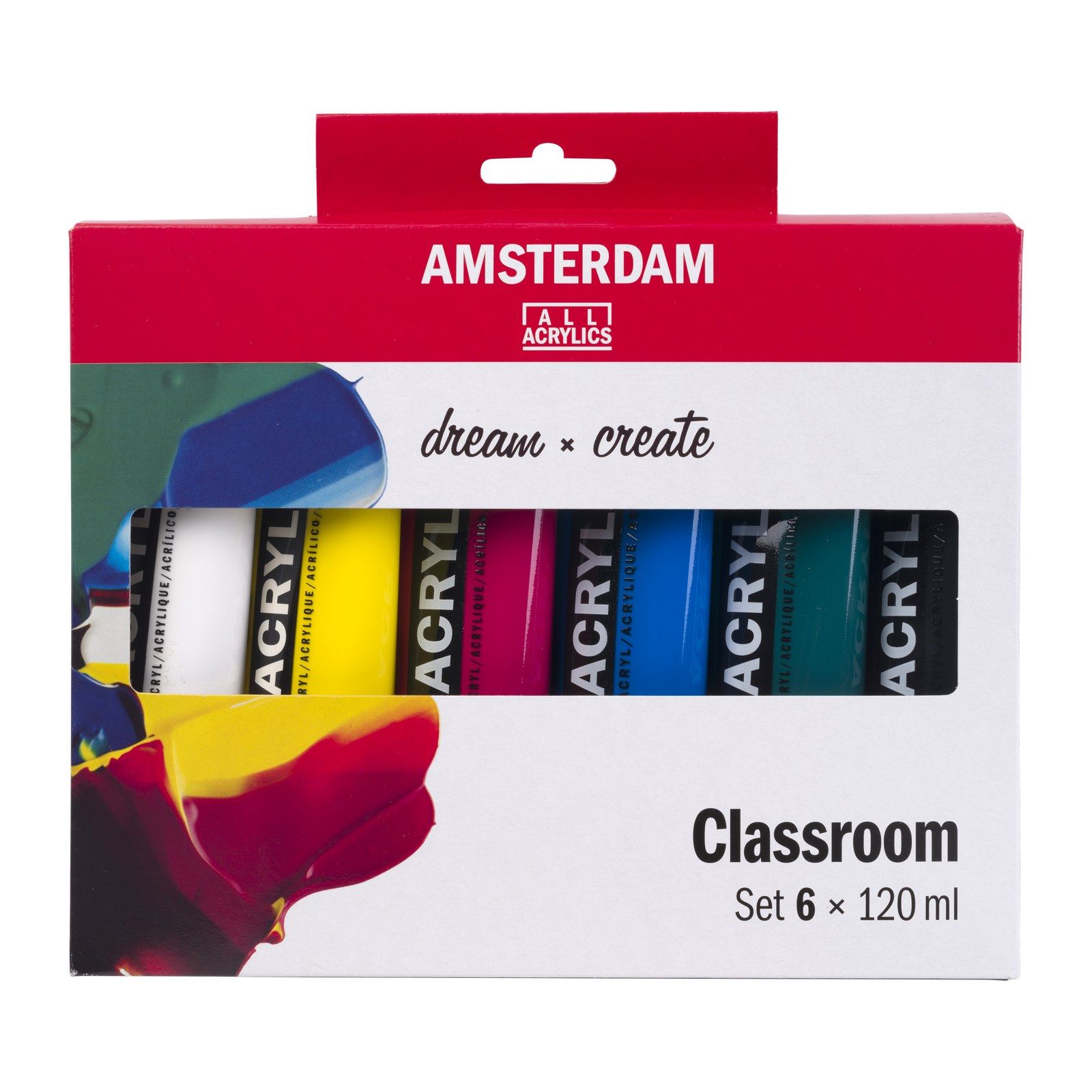 Amsterdam • Standard Series Acrylic Paint Education Set 6x120ml