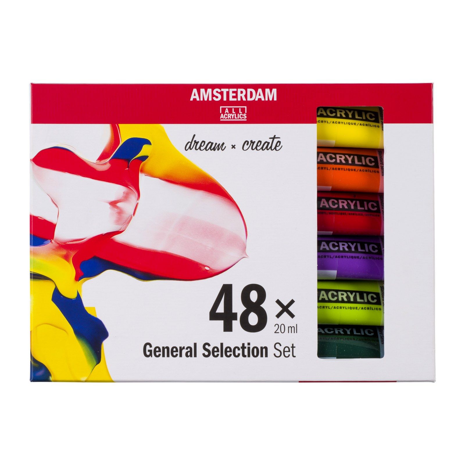 Amsterdam • Standard Series Acrylic Paint General Selection Set 48x20ml