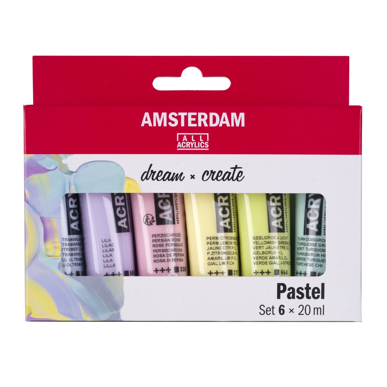 Amsterdam • Standard Series Acrylverf Pastel Set 6x20ml