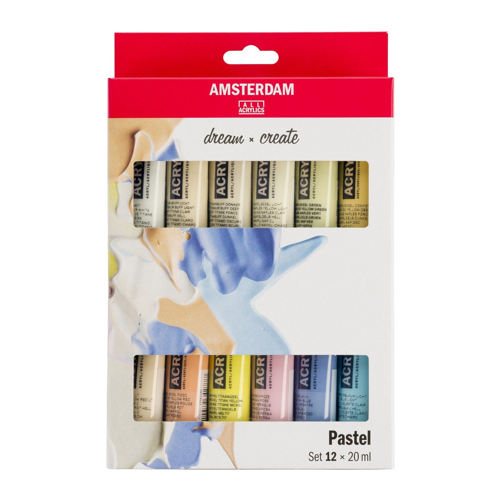 Amsterdam • Standard Series Acrylic Paint Pastel Set 12x20ml