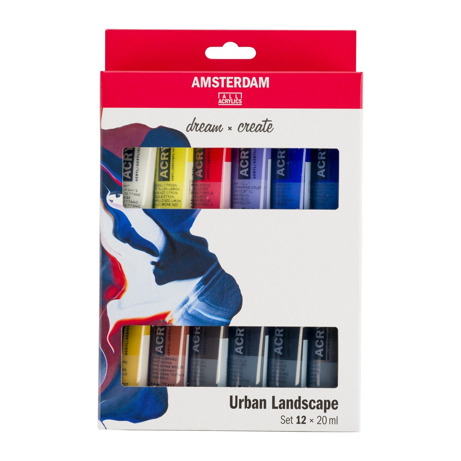Amsterdam • Standard Series Acrylic Paint Urban Landscape Set 12x20ml