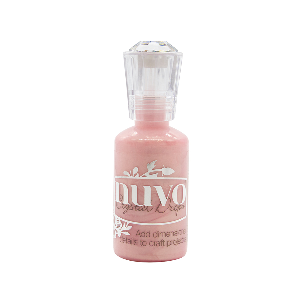 Nuvo • Crystal drops Shimmering rose