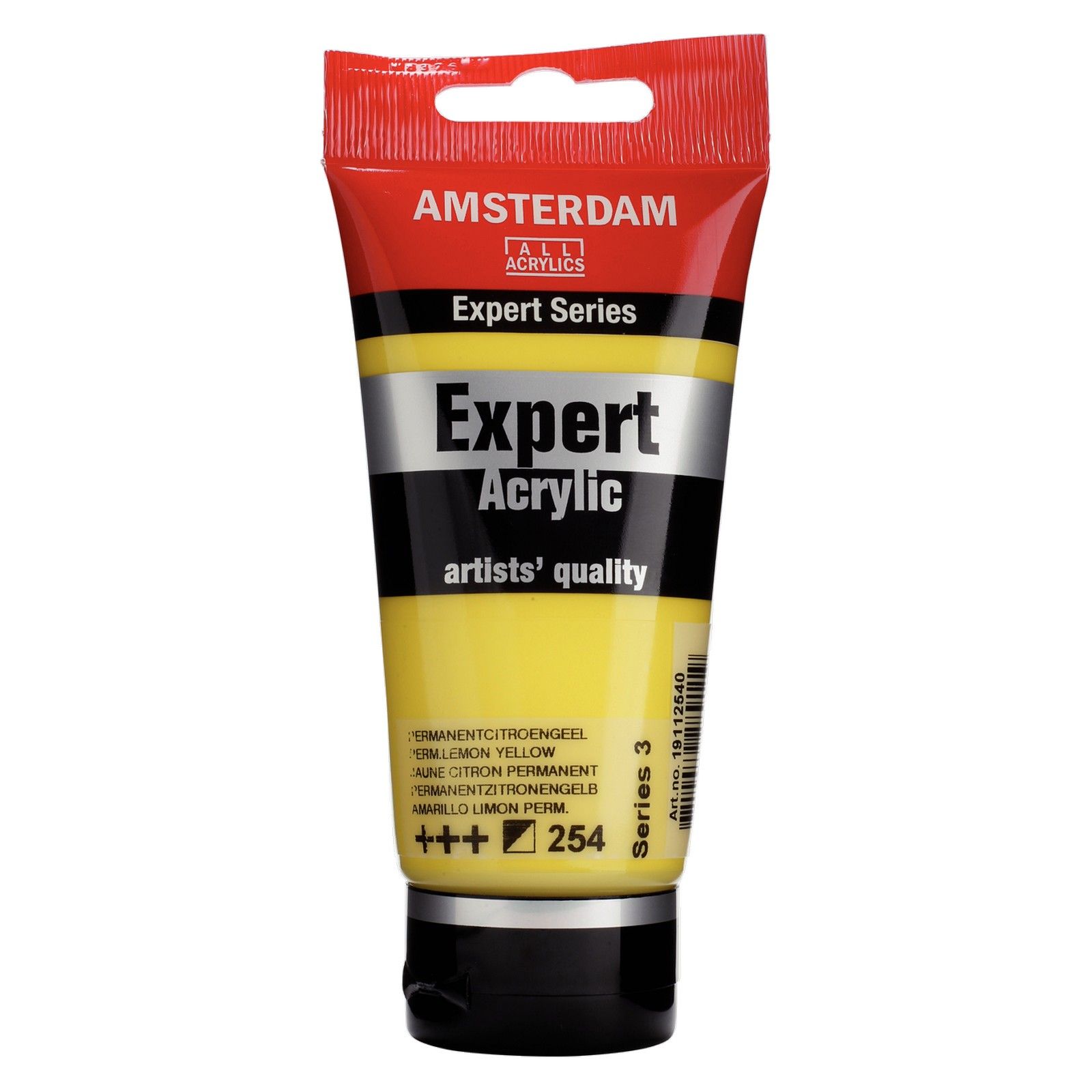 Amsterdam • Expert Series Acrylverf Tube 75ml Permanent Citroengeel 254