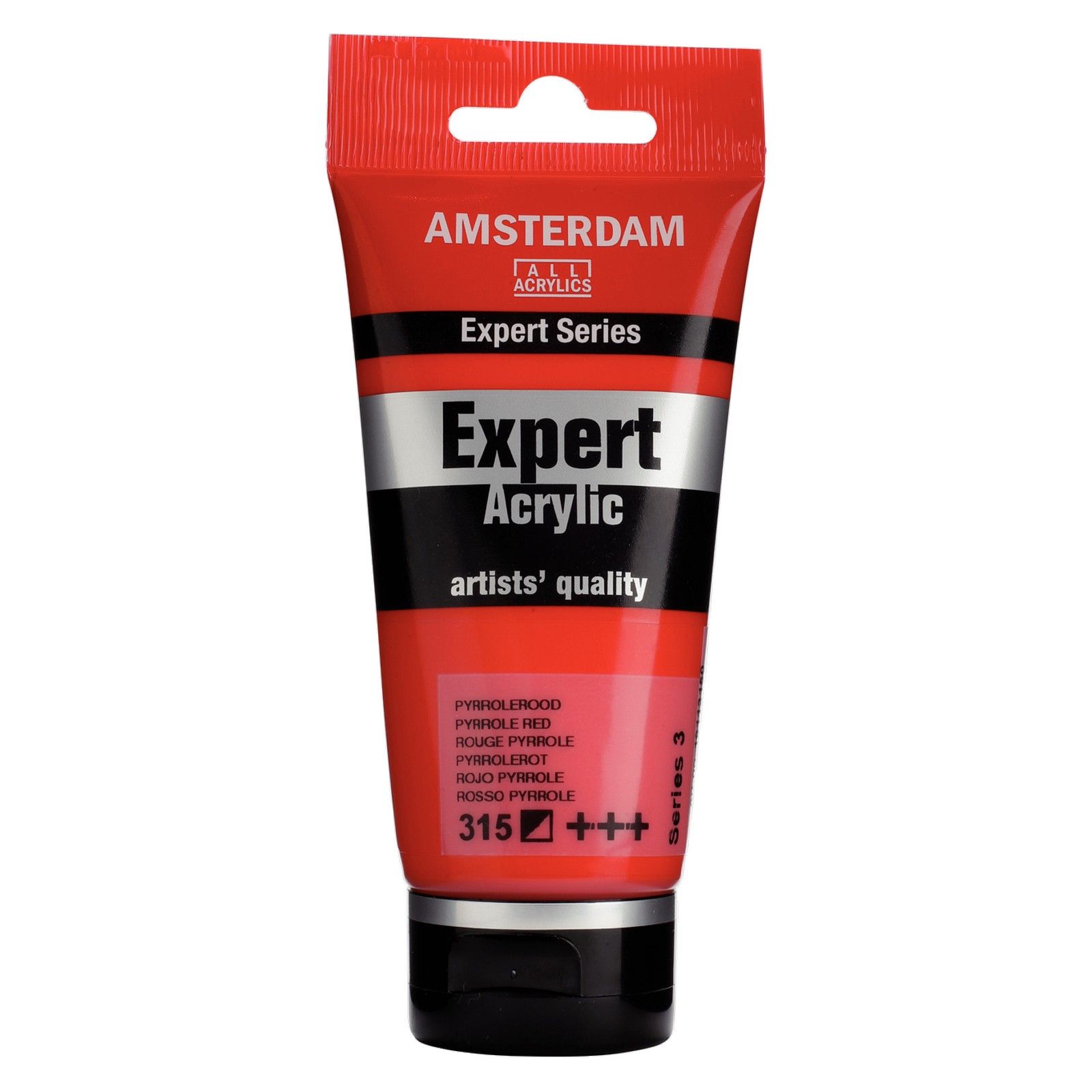 Amsterdam • Expert Series Acrylverf Tube 75ml Pyrrolerood 315