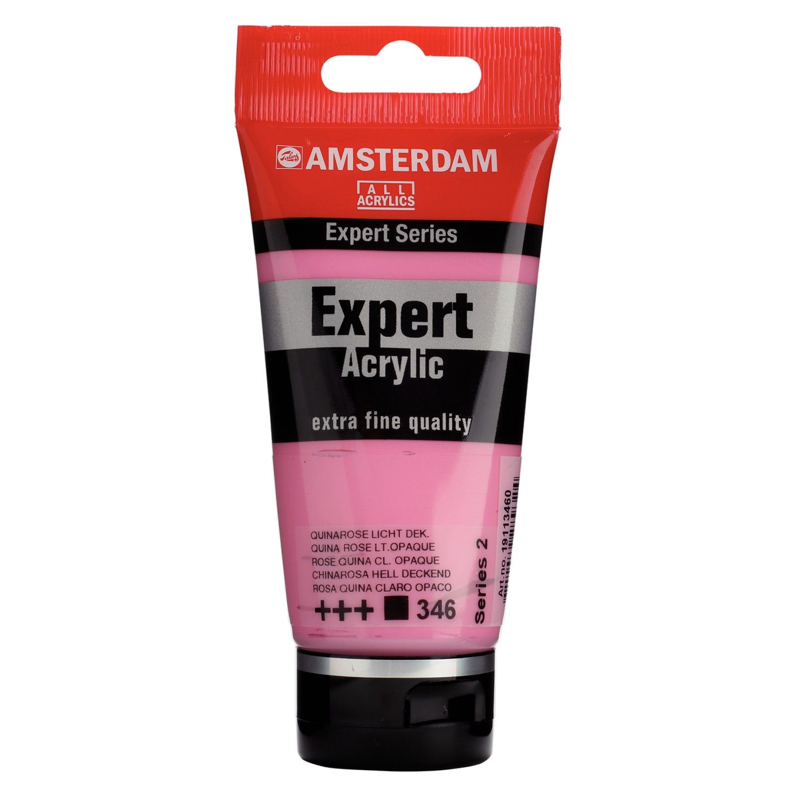 Amsterdam • Expert Series Acrylverf Tube 75ml Quinaroze Licht Dekkend 346
