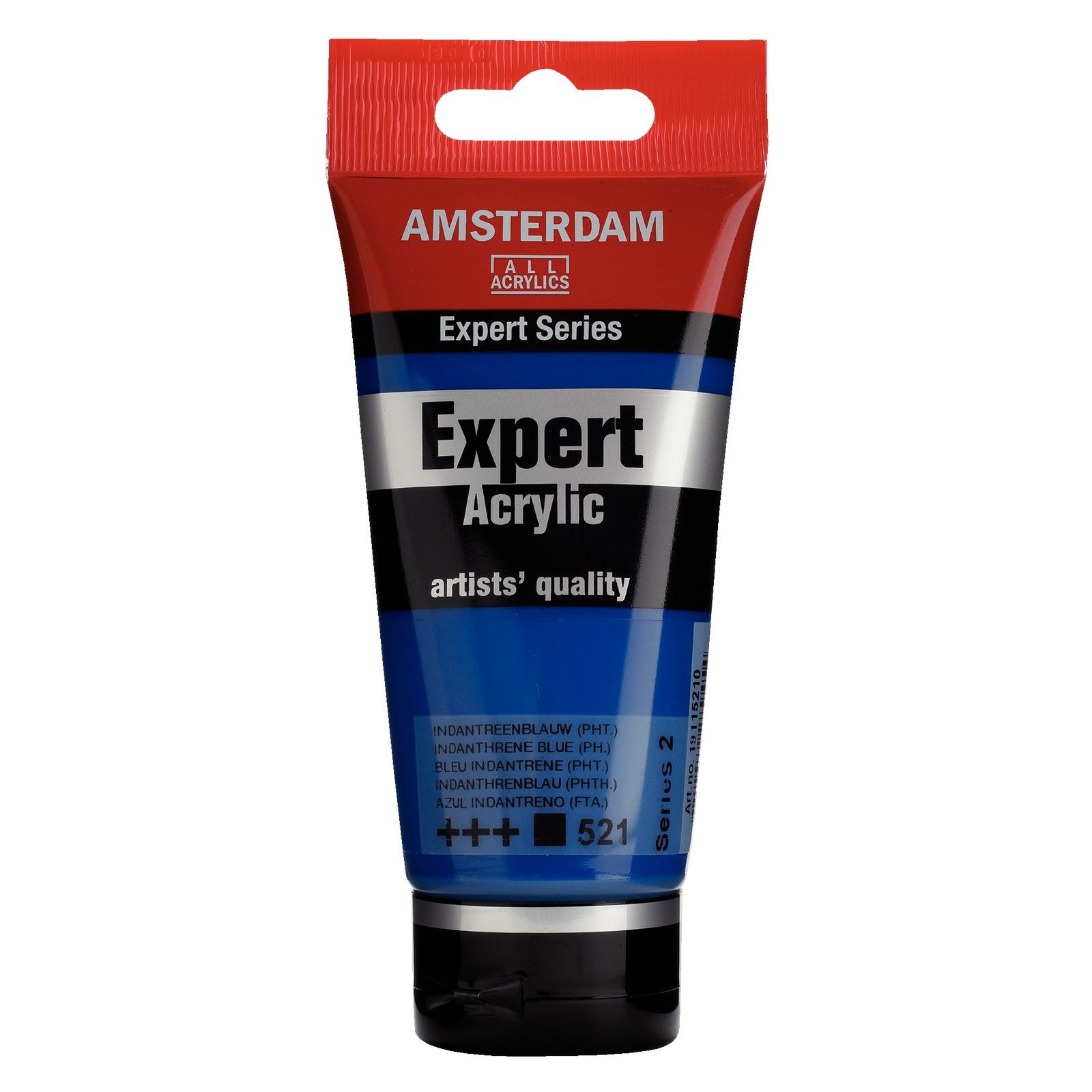 Amsterdam • Expert Series Acrylverf Tube 75ml Indantreenblauw Phtalo 521