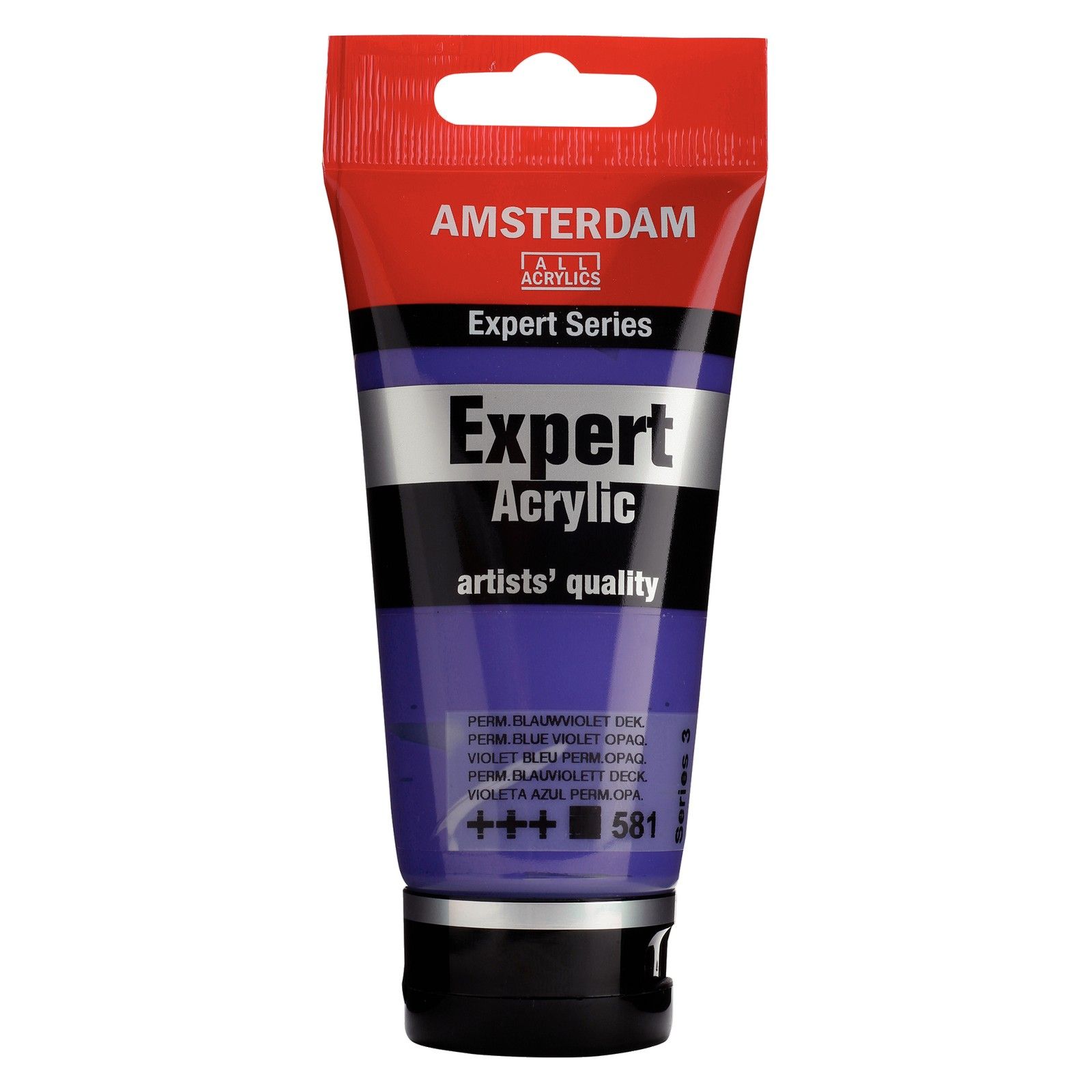 Amsterdam • Expert Series Acrylverf Tube 75ml Permanentblauwviolet Dekkend 581
