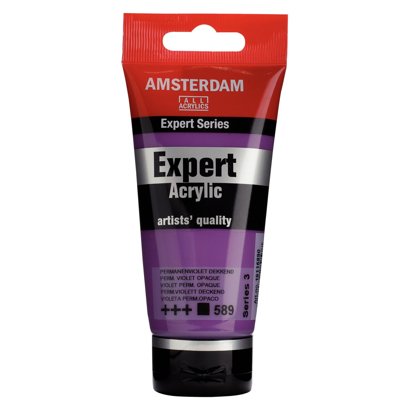 Amsterdam • Expert Series Acrylverf Tube 75ml Permanentviolet Dekkend 589