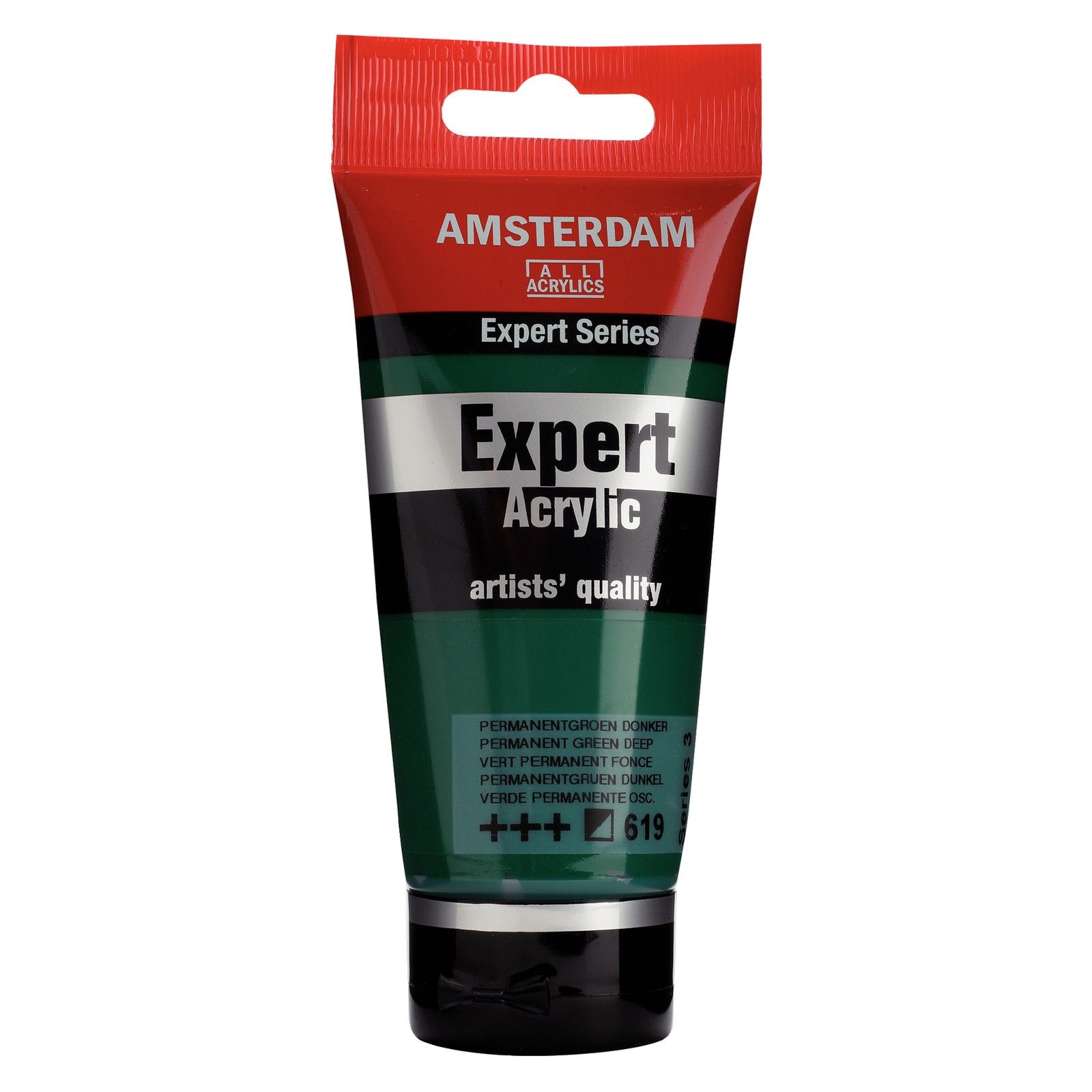 Amsterdam • Expert Series Acrylverf Tube 75ml Permanentgroen Donker 619