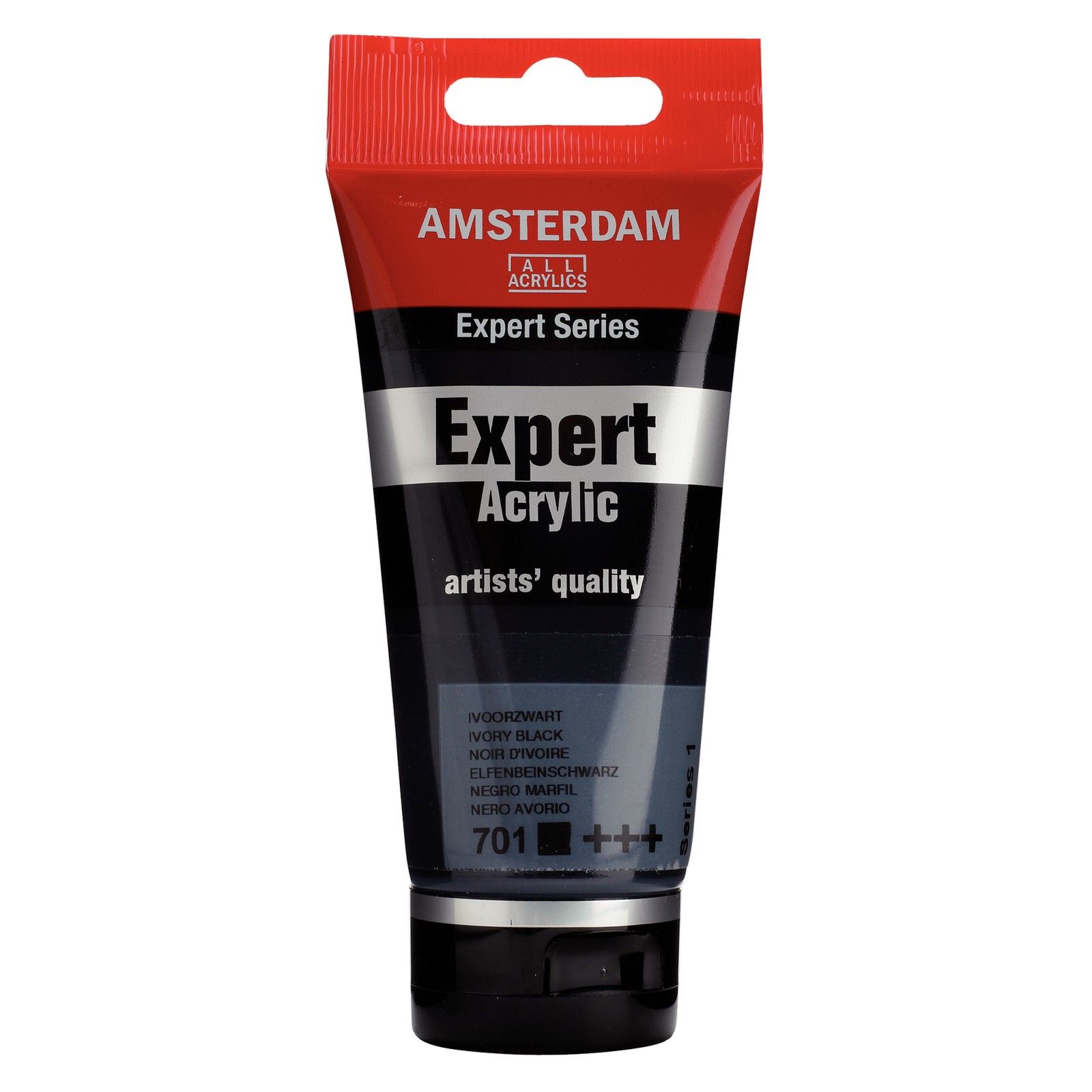 Amsterdam • Expert Series Acrylverf Tube 75ml Ivoorzwart 701