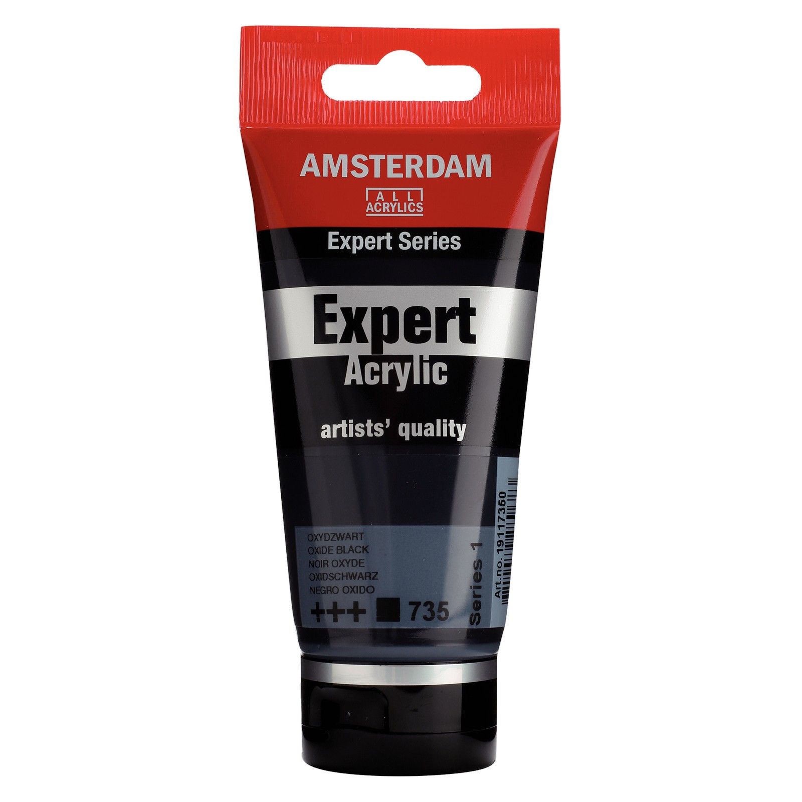Amsterdam • Expert Series Acrylverf Tube 75ml Oxydzwart 735