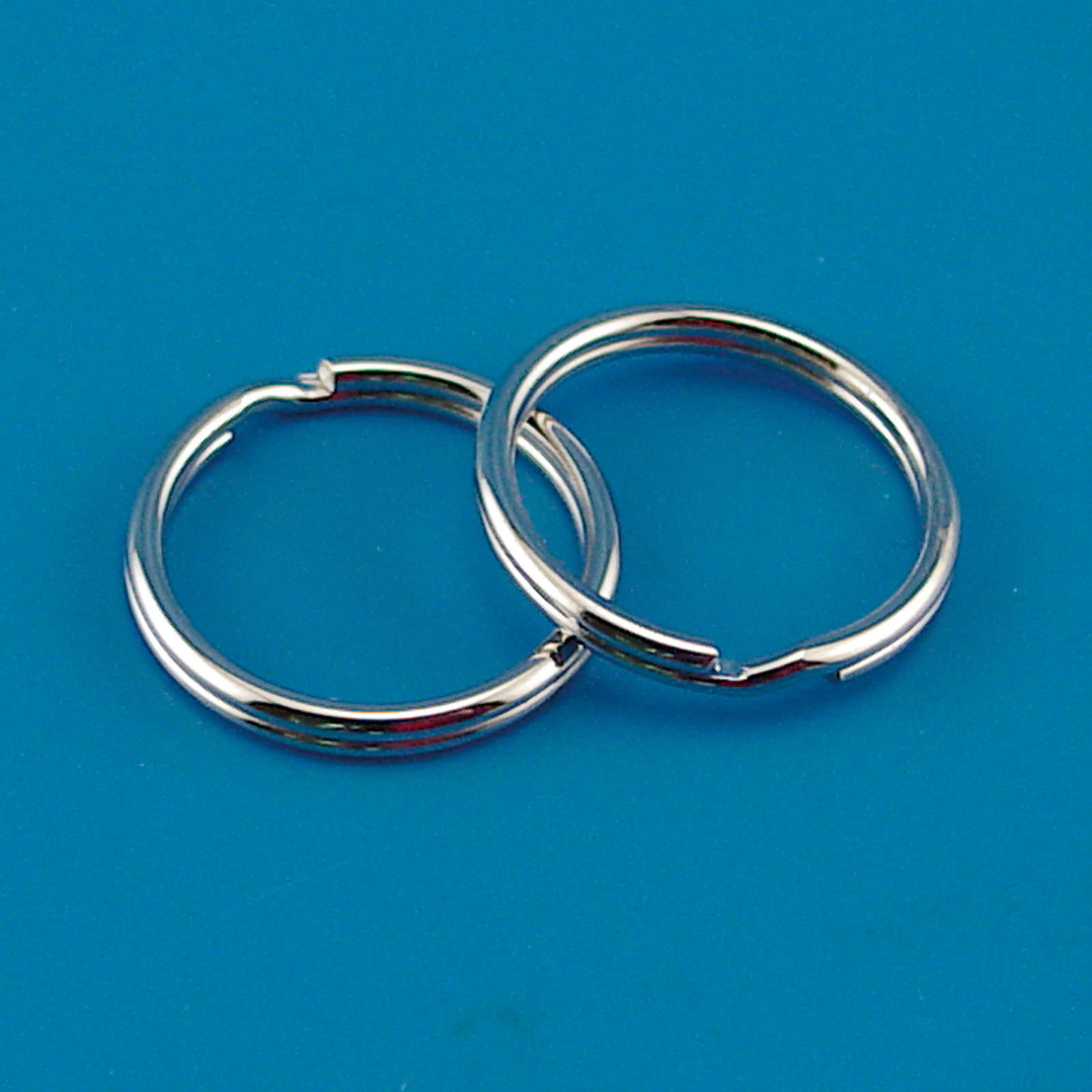 Vaessen Creative • Stahl Split Ring 25mm Silber 10pcs