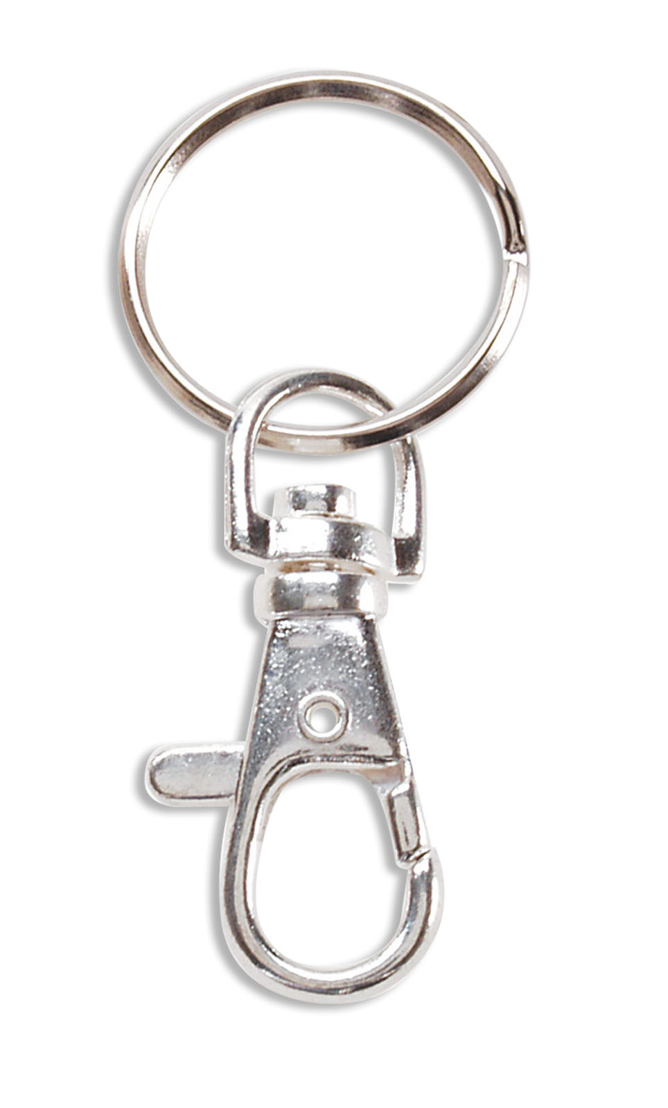 Vaessen Creative • Hook clasp with ring 3.5cm silver