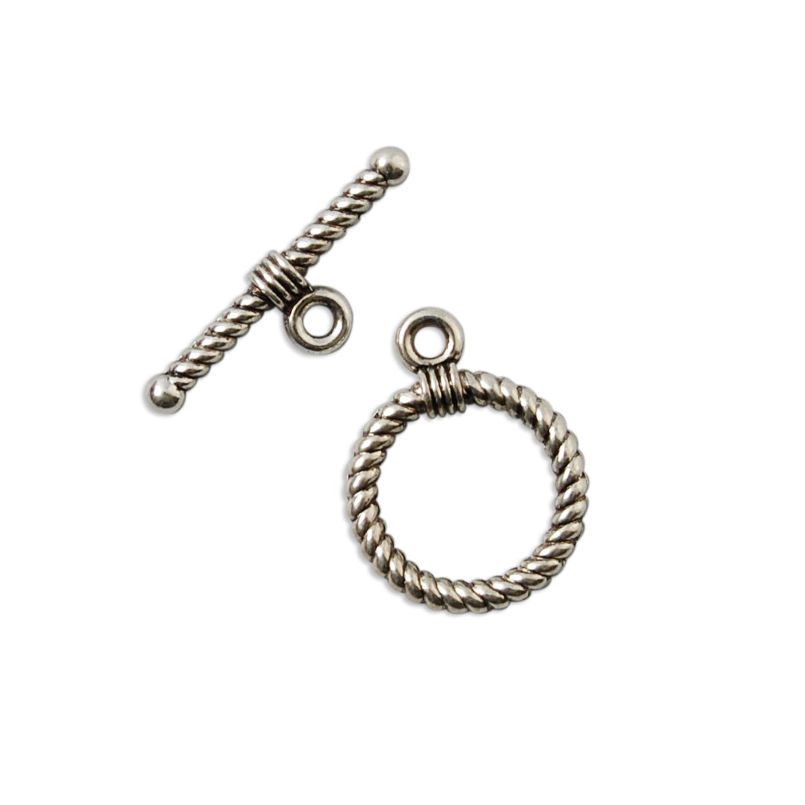 Vaessen Creative • Clasp, rod & ring 18mm silver