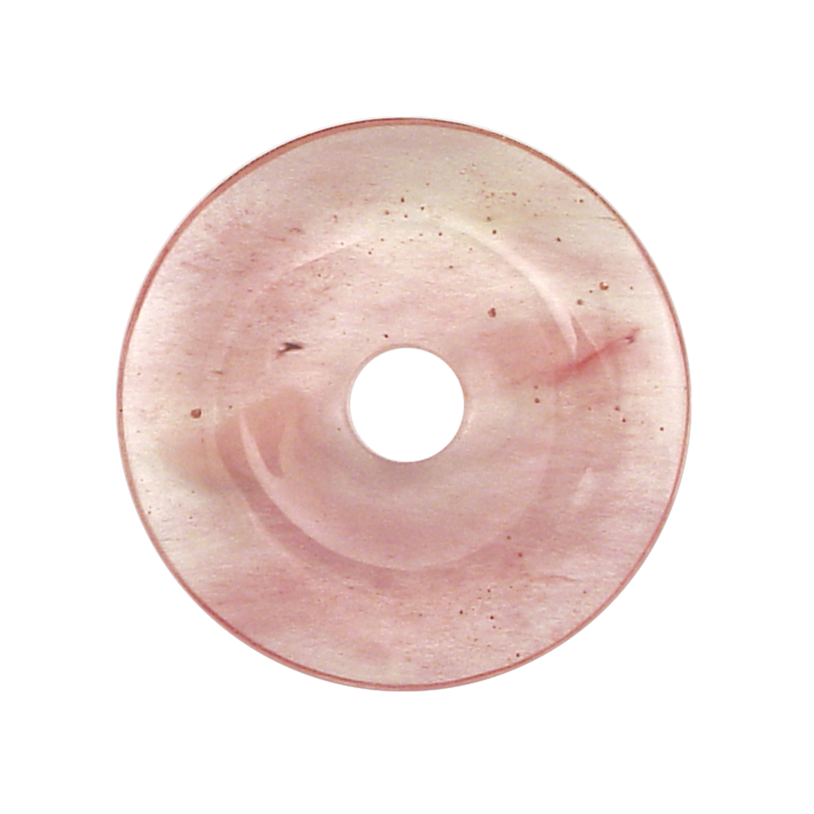 Darice • Donut Perle 40mm Erdbeerquartz