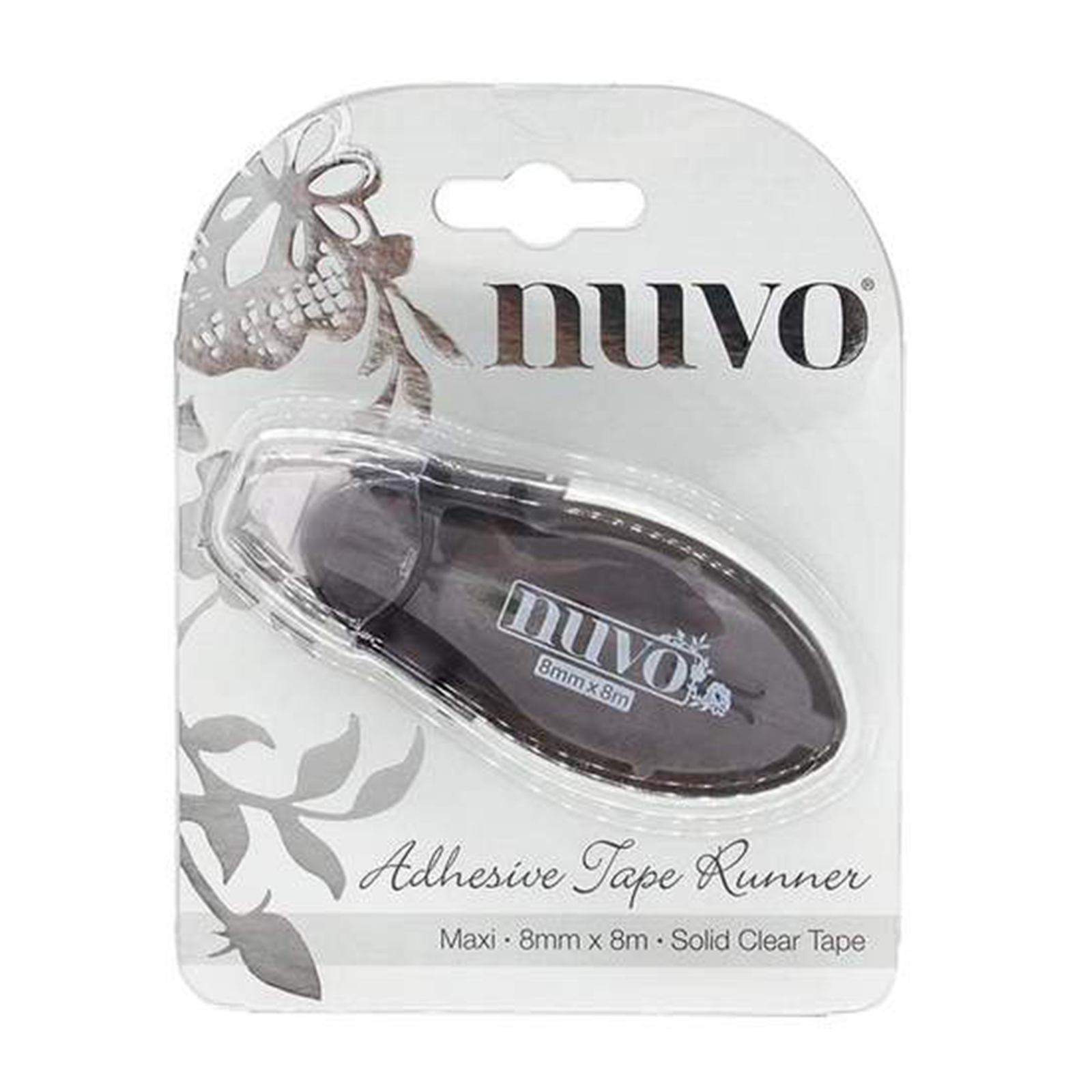 Nuvo • Adhesive tape runner 8mmx8m Clear