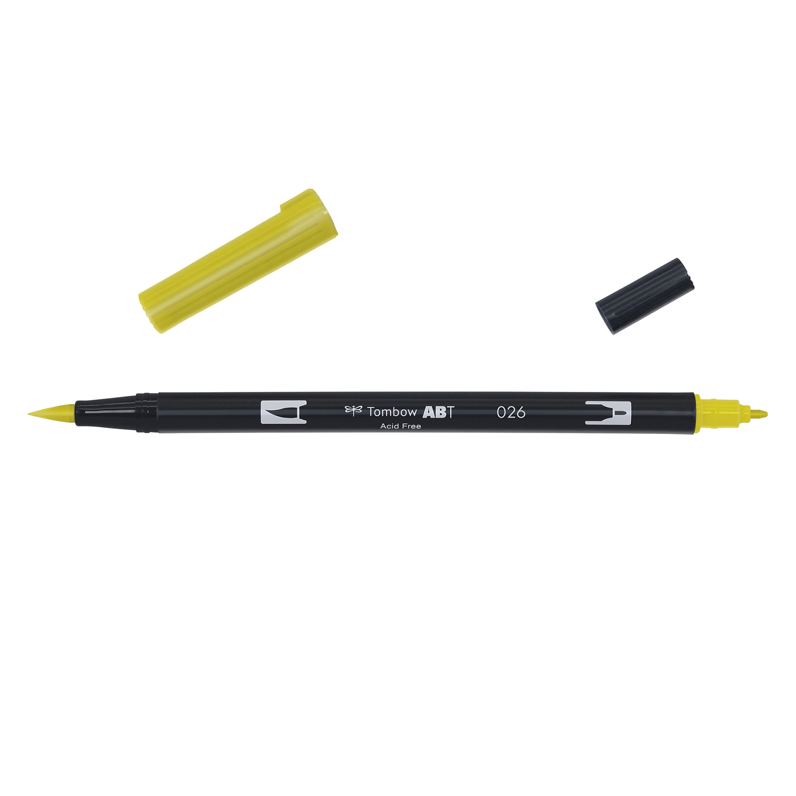 Tombow • Brush pen a doppia punta 026 yellow gold