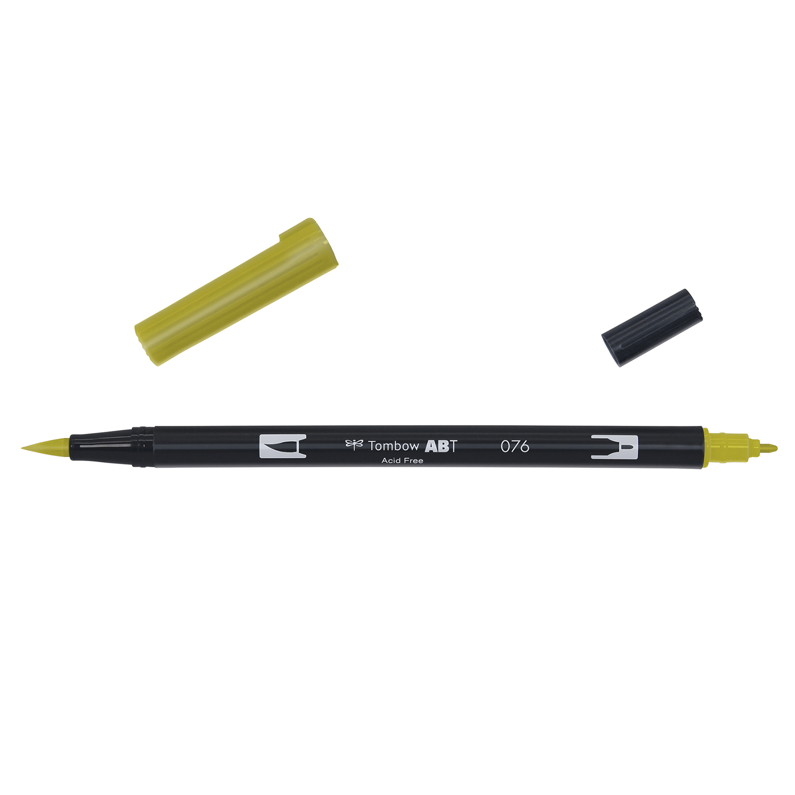 Tombow • Brush pen ABT dual brush pen Green ochre