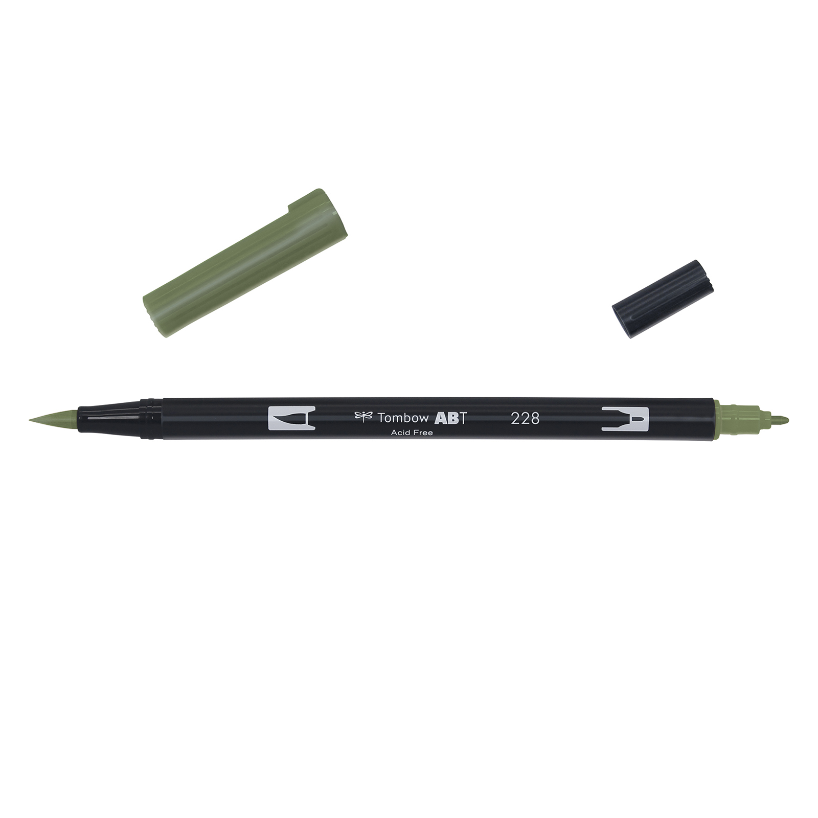 Tombow • Brush pen ABT dual brush pen Grey green