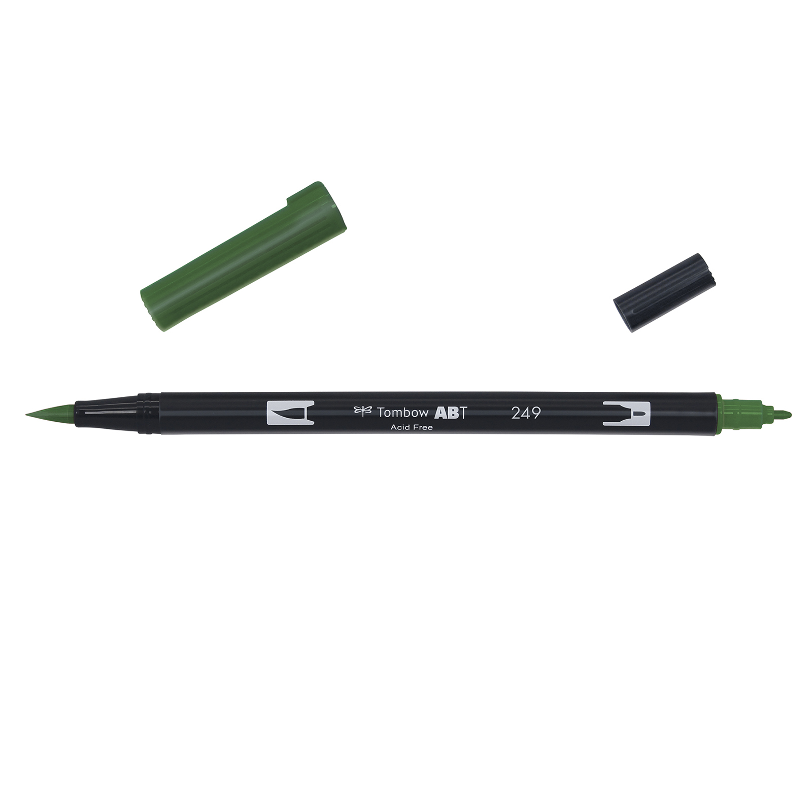 Tombow • Brush pen con doble punta 249 hunter green