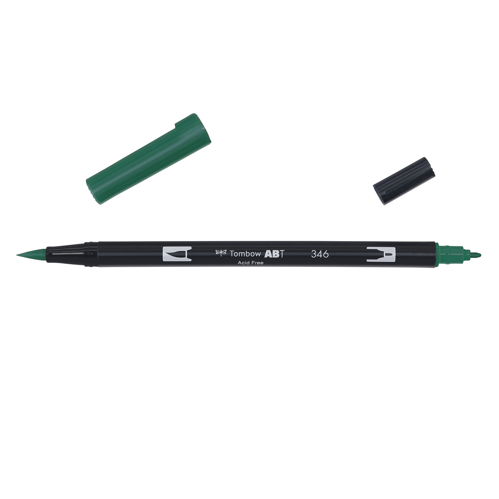 Tombow • Brush pen con doble punta 346 sea green