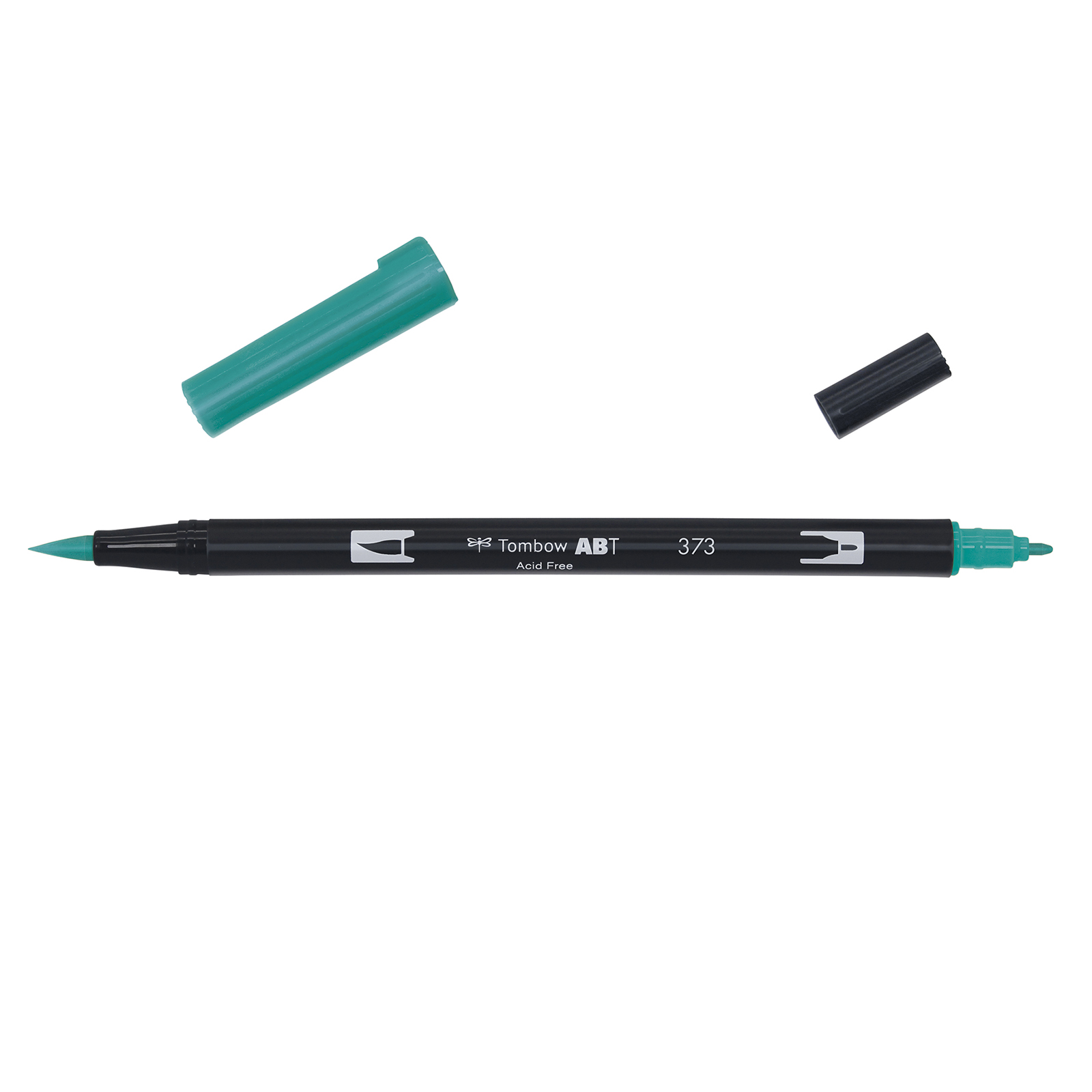 Tombow • Brush pen con doble punta 373 sea blue