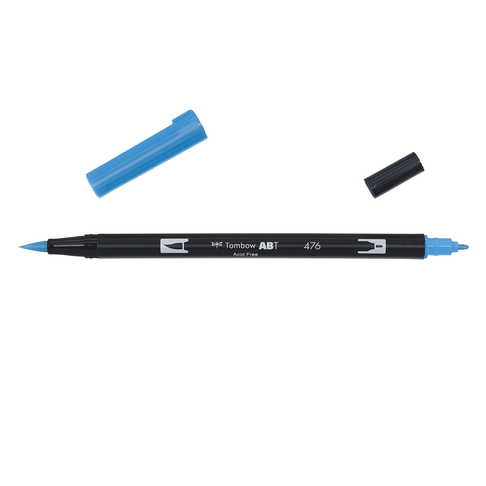 Tombow • Brush pen con doble punta 476 cyan