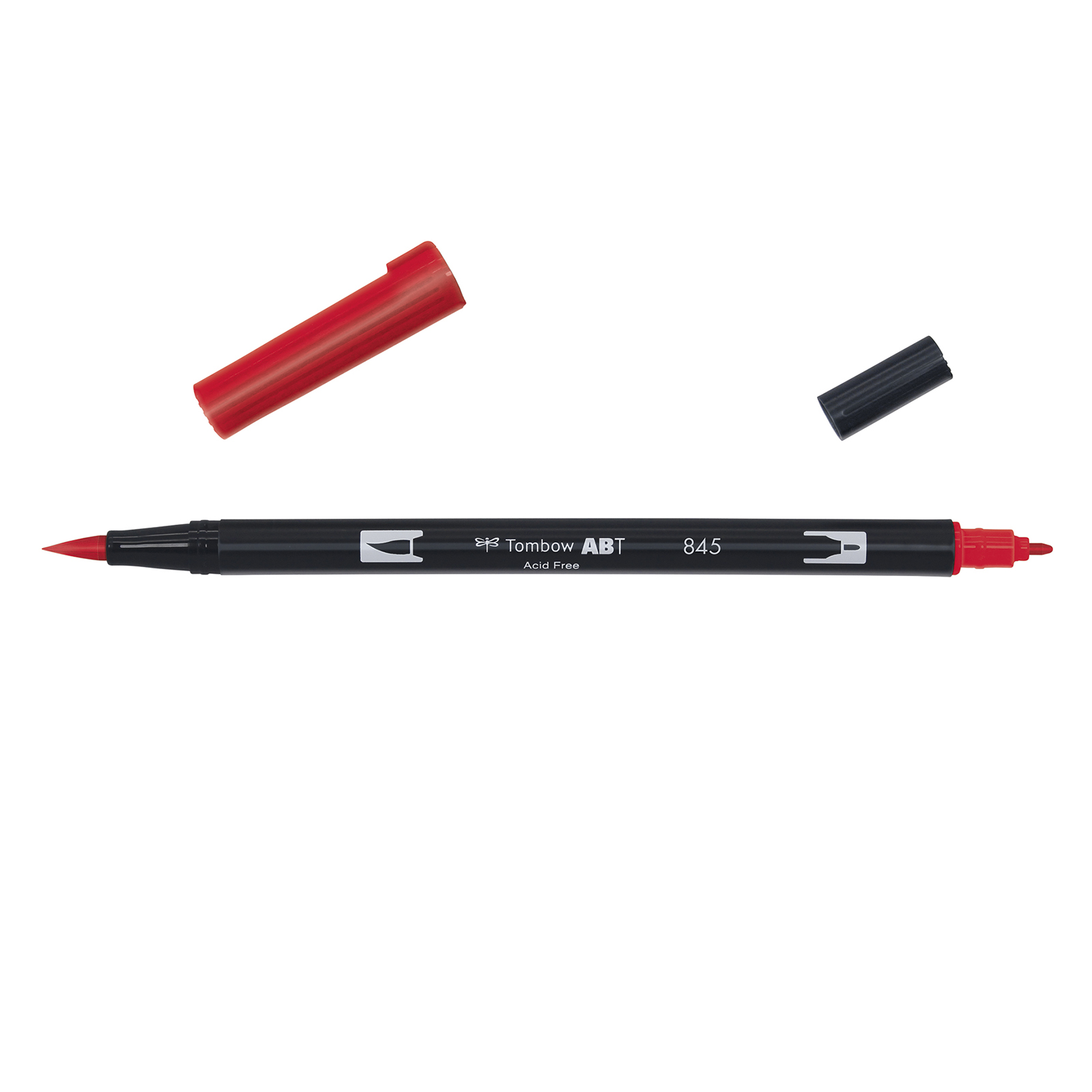 Tombow • Brush pen con doble punta 845 carmine